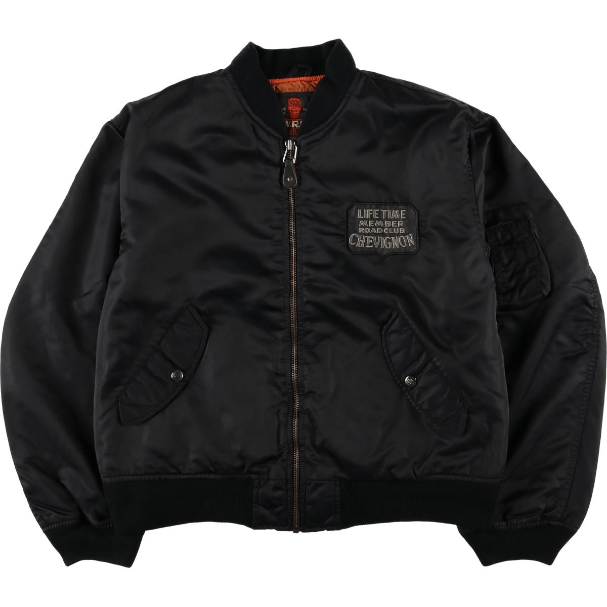 古着 シェビニオン CHEVIGNON MA-1タイプ 中綿入り ミリタリー フライトジャケット メンズL相当 /eaa589866拍卖