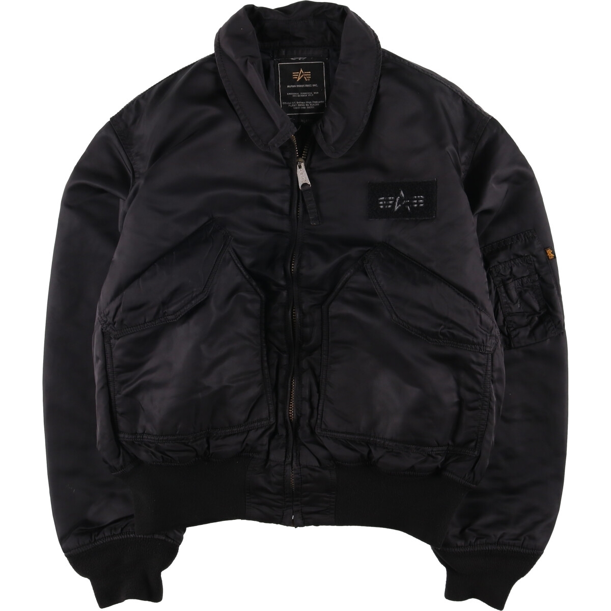 古着 民間品 アルファ ALPHA CWU-45/P 中綿入り ミリタリー フライトジャケット メンズXL相当 /eaa589864拍卖