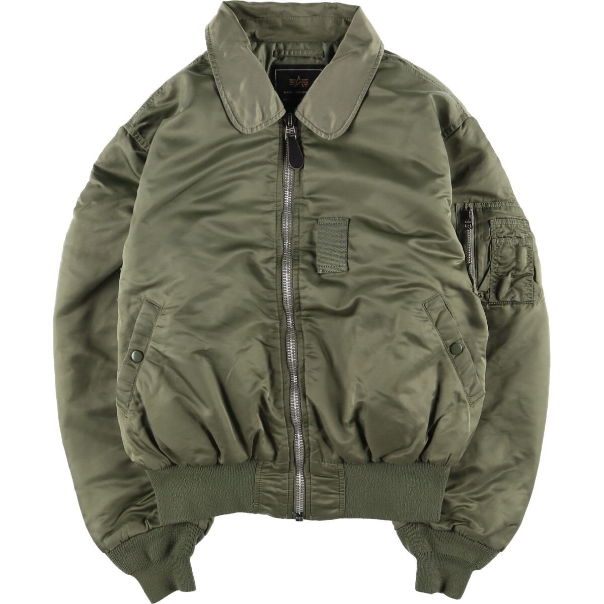 古着 民間品 アルファ ALPHA B-15タイプ 中綿入り ミリタリー フライトジャケット メンズL相当 /eaa570927拍卖