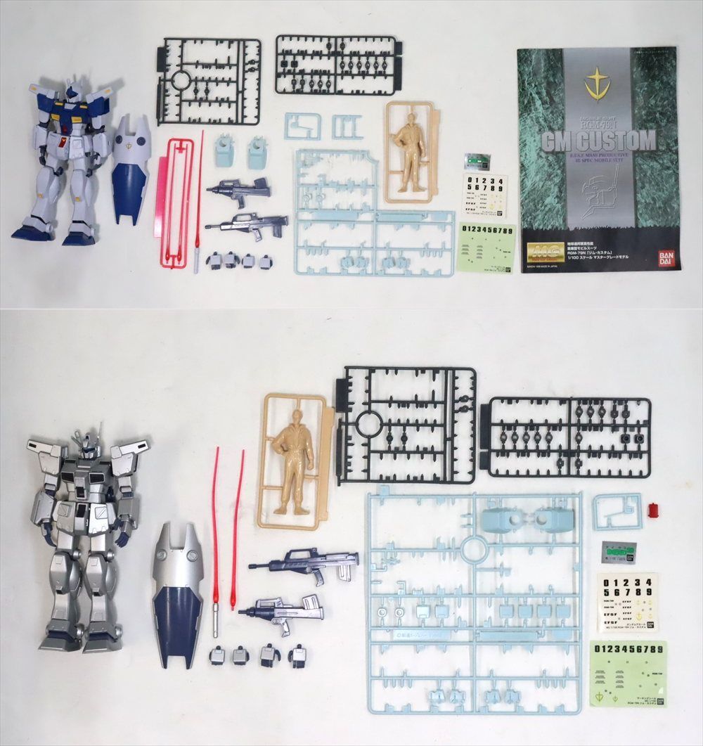 バンダイ RGM-79N ジム・カスタム MG 1/100 ガンプラ ガンダム マスターグレード BANDAI A5386拍卖