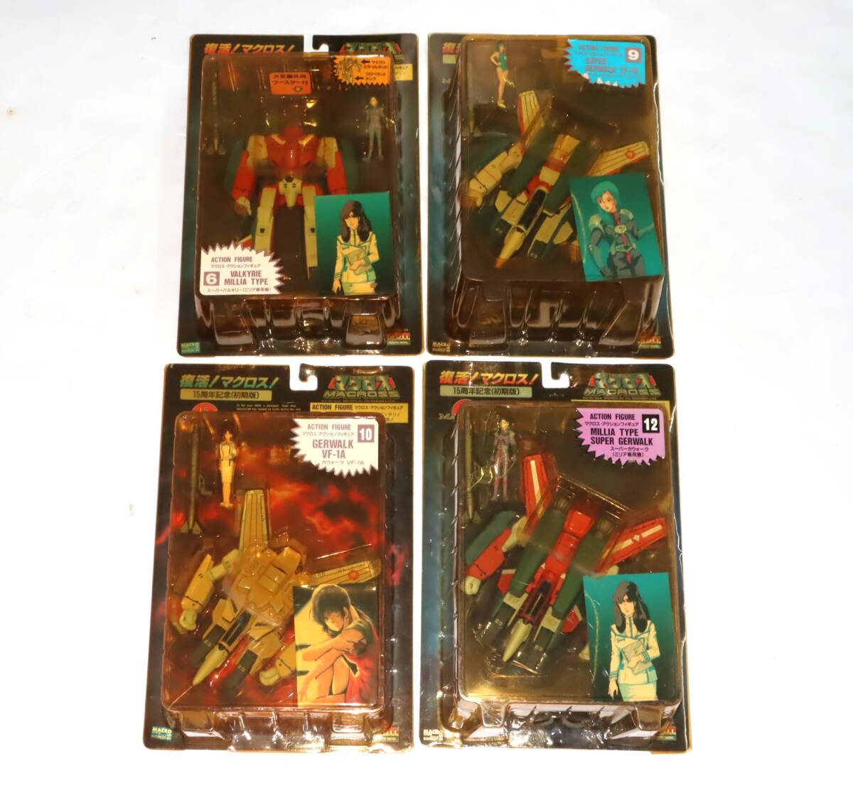 ARII アリイ 復活!マクロス! 15周年記念(初期版) 未使用品 マクロス・アクションフィギュア スーパーバルキリー ガウォーク ミリア A5334拍卖