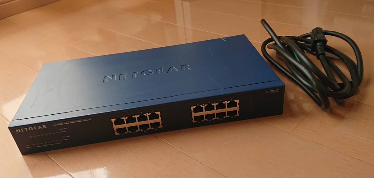 【NETGEAR】 Prosafe 16Port Gigabit Switch ☆ JGS516 v2拍卖
