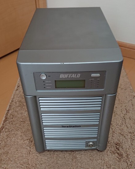 【Buffalo】 TeraStation(NAS) ☆ HS-DH2.0TGL/R5(4Bay) ☆ HDD 500GB×4拍卖