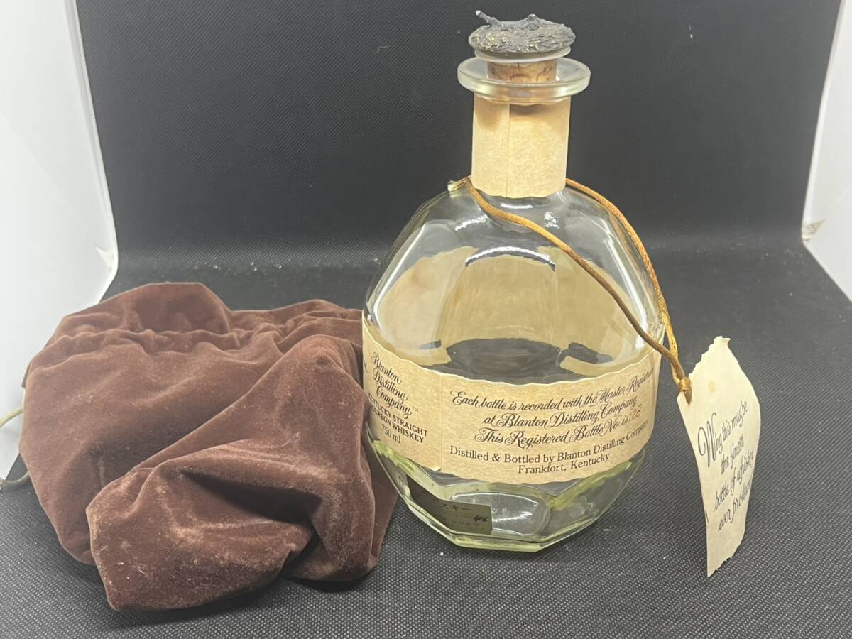 Blanton Distilling Company Kentucky ブラントン ケンタッキー ウイスキー 空き瓶 空きボトル拍卖