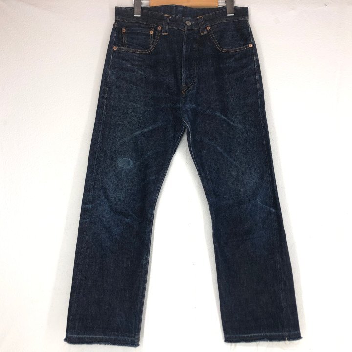 LEVI'S 501XX リーバイス 復刻 デニムパンツ ボタン裏R 均等V 赤耳 セルビッジ SIZE:W33 made in USA MH632025102107拍卖