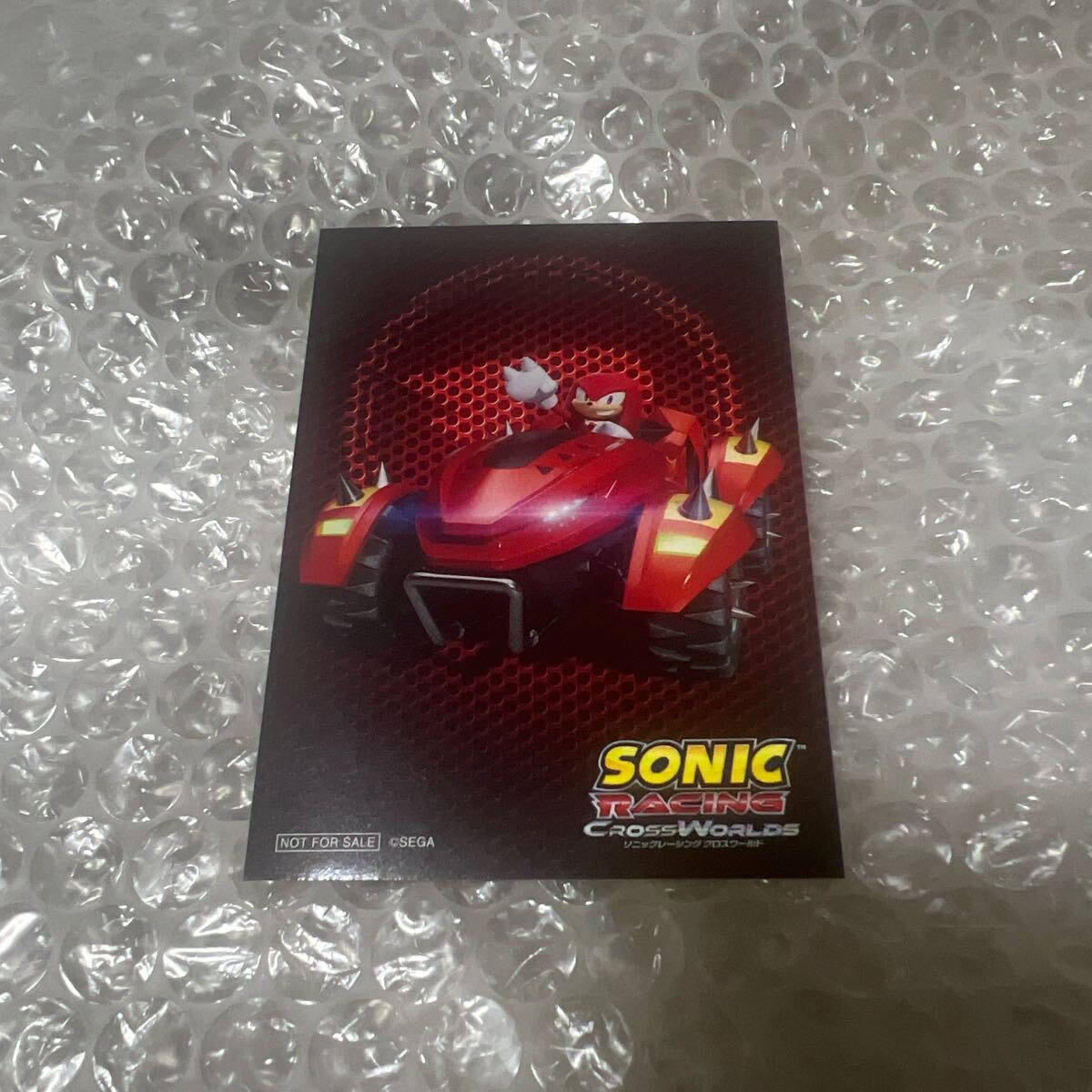 ソニックレーシング ステッカー ナックルズ スタンプラリー ソニック シール セガ SEGA 非売品 ノベルティ ビックカメラ 東京 有楽町拍卖