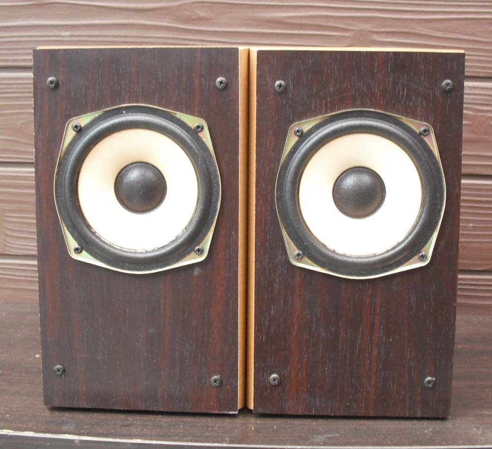 128■Kenwood ケンウッド ユニット使用DIYスピーカー ぺアー拍卖