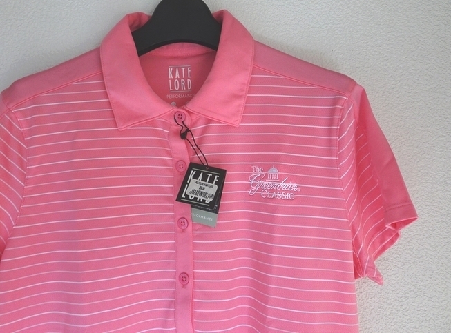 新品●日本未発売 ゴルフウエア PGAツアー The Greenbrier Classic ポロシャツ KATE LORD ●レディース L拍卖