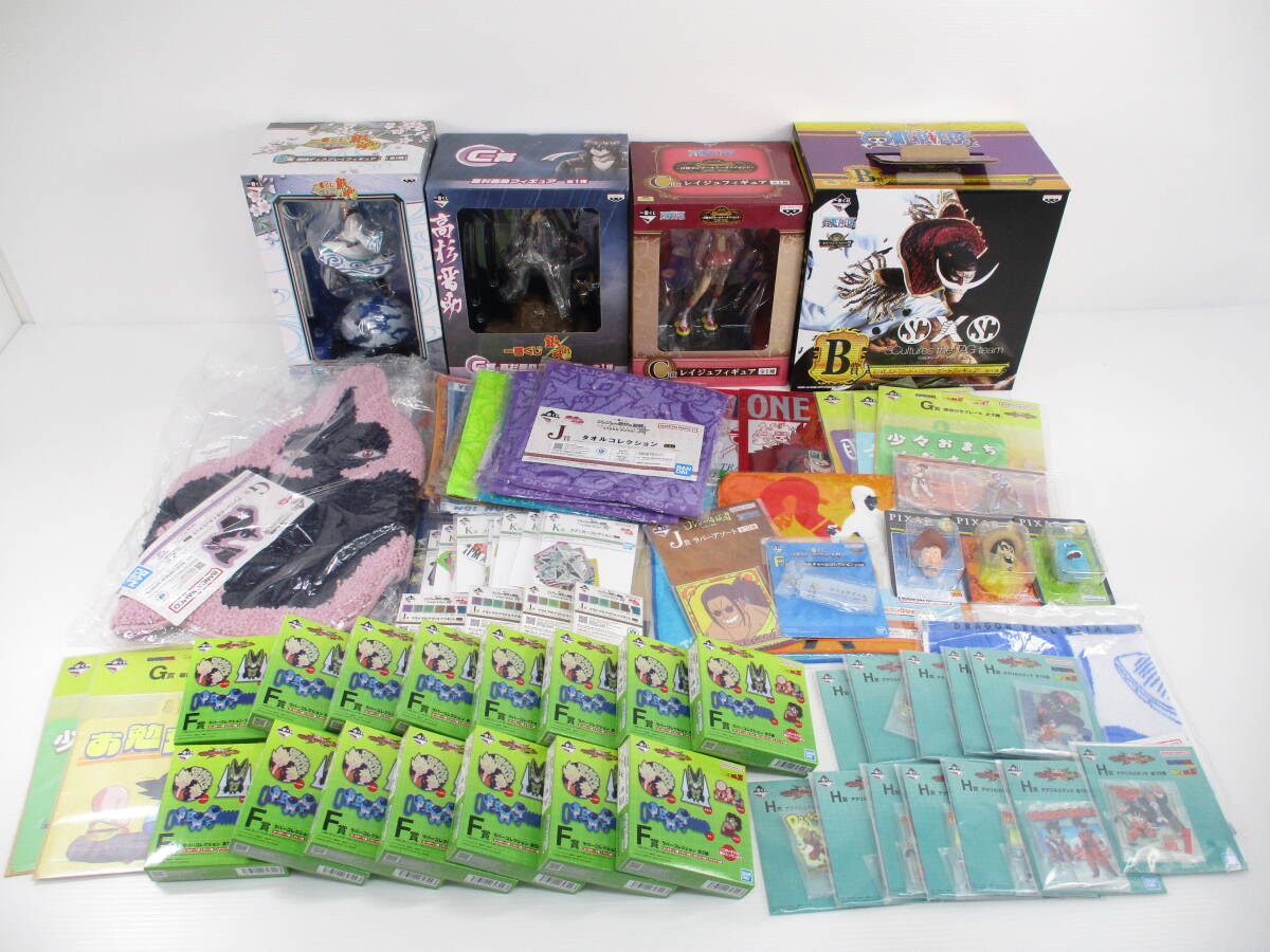 2510XX019 【1円~】一番くじ 銀魂 坂田銀時 B賞 フィギュア/C賞 高杉晋助他 ONEPIECE ワンピース フィギュア/ジョジョ等 未開封多数まとめ拍卖