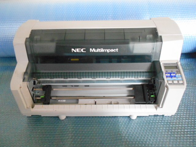 NEC MultiImpact 700JEN ドットインパクトプリンタ PR-D700JEN LAN対応/前後スタッカ無し/ピン折れ無し/発送サイズA拍卖