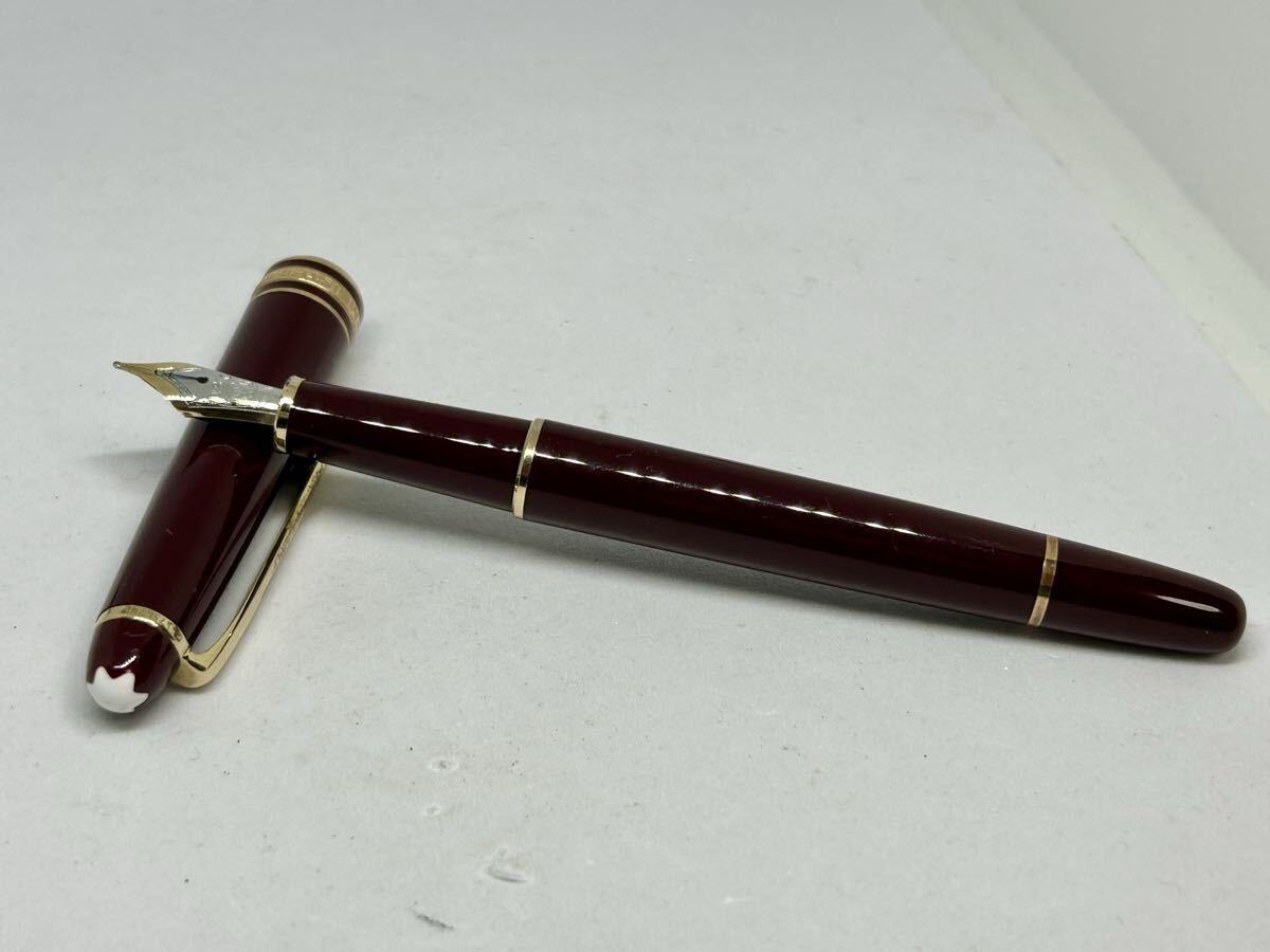 MONTBLANC モンブラン 万年筆 MEISTERSTUCK マイスターシュテュック ペン先 4810 14K MONTBLANC 565 筆記用具拍卖