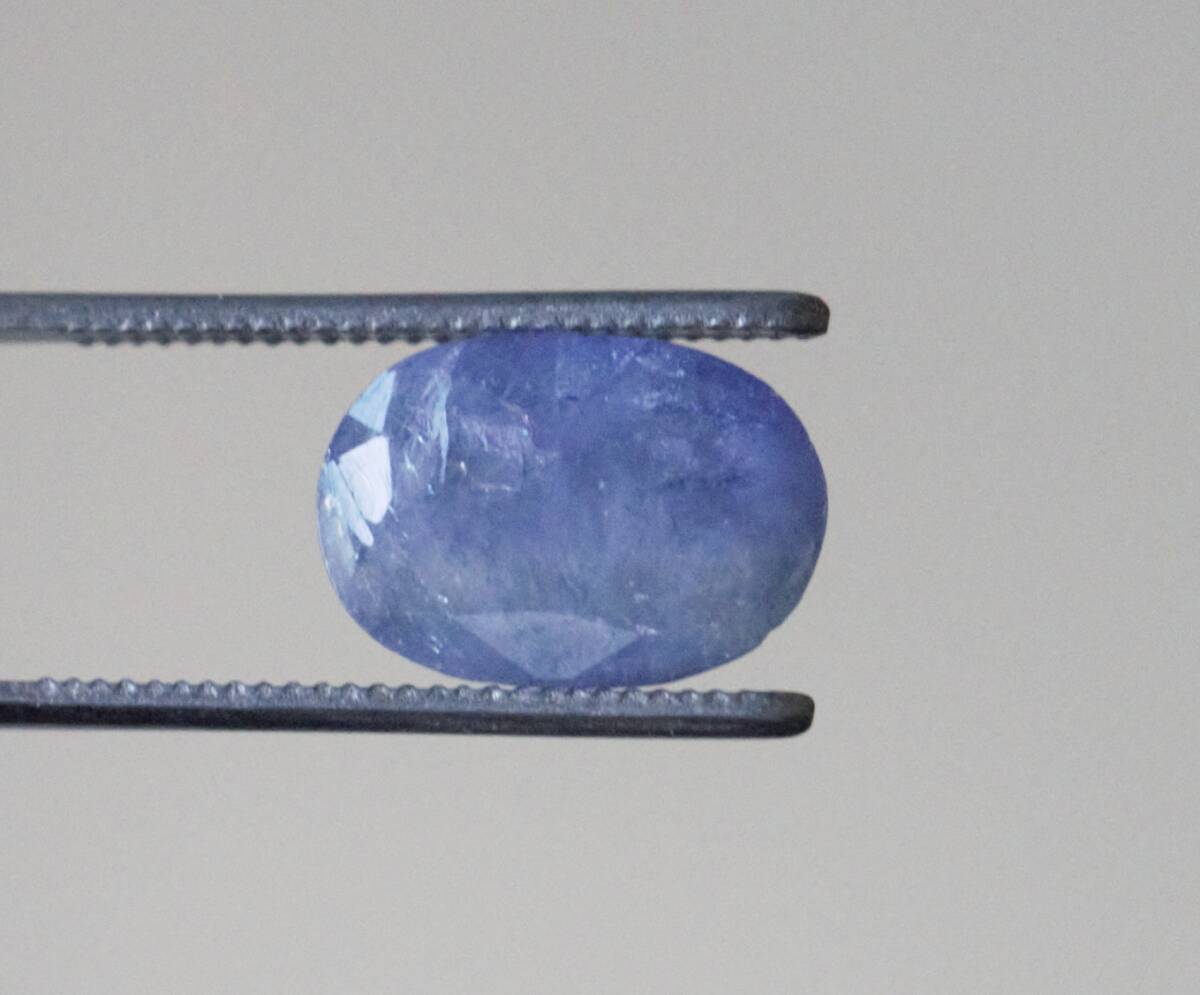 5.7ct 天然石 タンザナイト オーバル ルース拍卖