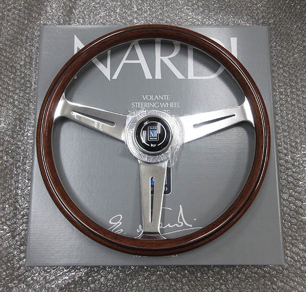 ナルディ ステアリング クラシック ウッド 360mm N120 新品 ★送料無料(除く、沖縄) ★即納 特別価格拍卖