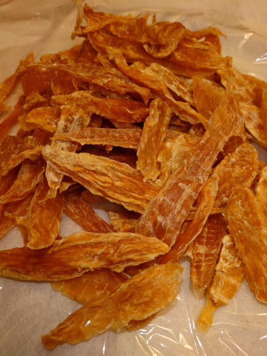 ★ササミジャーキー★ 国産鶏使用・無添加 630グラム拍卖