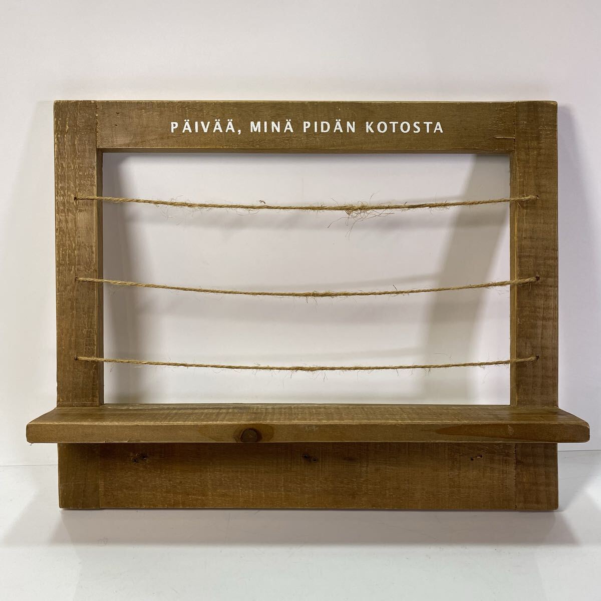 木製 壁掛け インテリア フォトハンガー 小物置き 飾 古雑貨拍卖