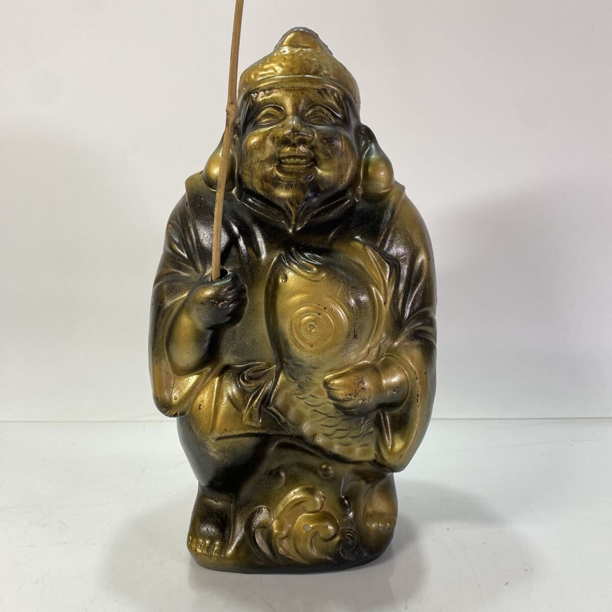 陶磁器 置物 恵比寿 七福神 縁起物 陶器 インテリア オブジェ 飾拍卖