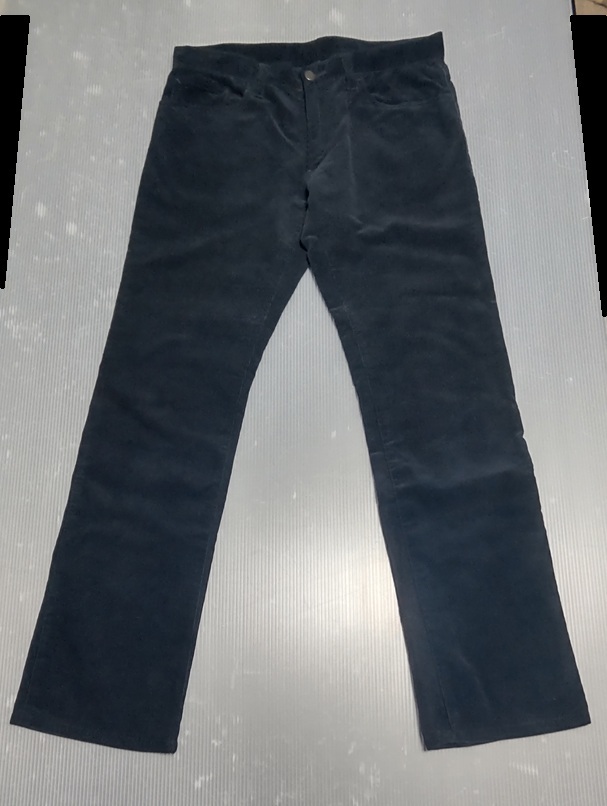 無印良品 コーデュロイパンツ スリムタイプ サイズ:79㎝ レングス:78㎝(85㎝を78㎝に寸法直し)①拍卖
