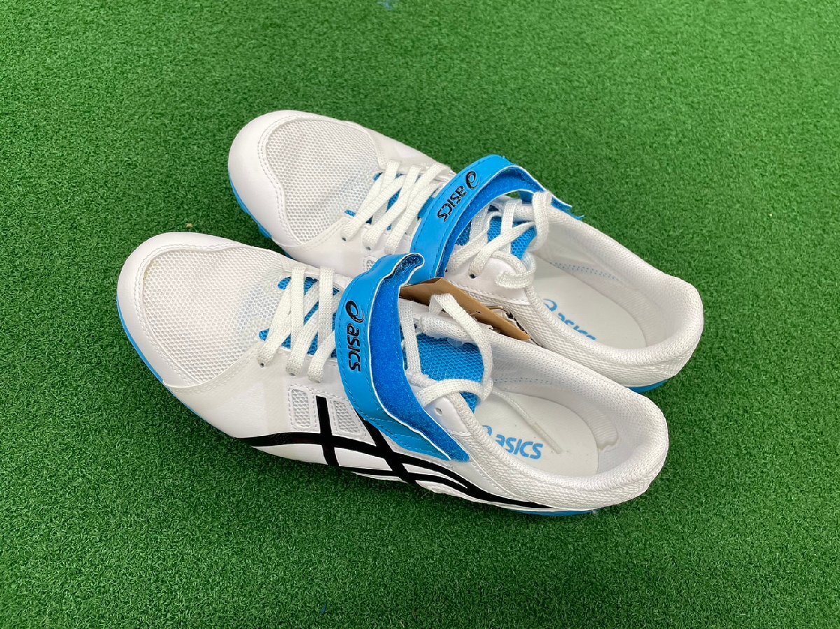 【未使用】アシックス ヒートフラットFR7 陸上スパイク 品番:TTP526(102) 27.0cm拍卖