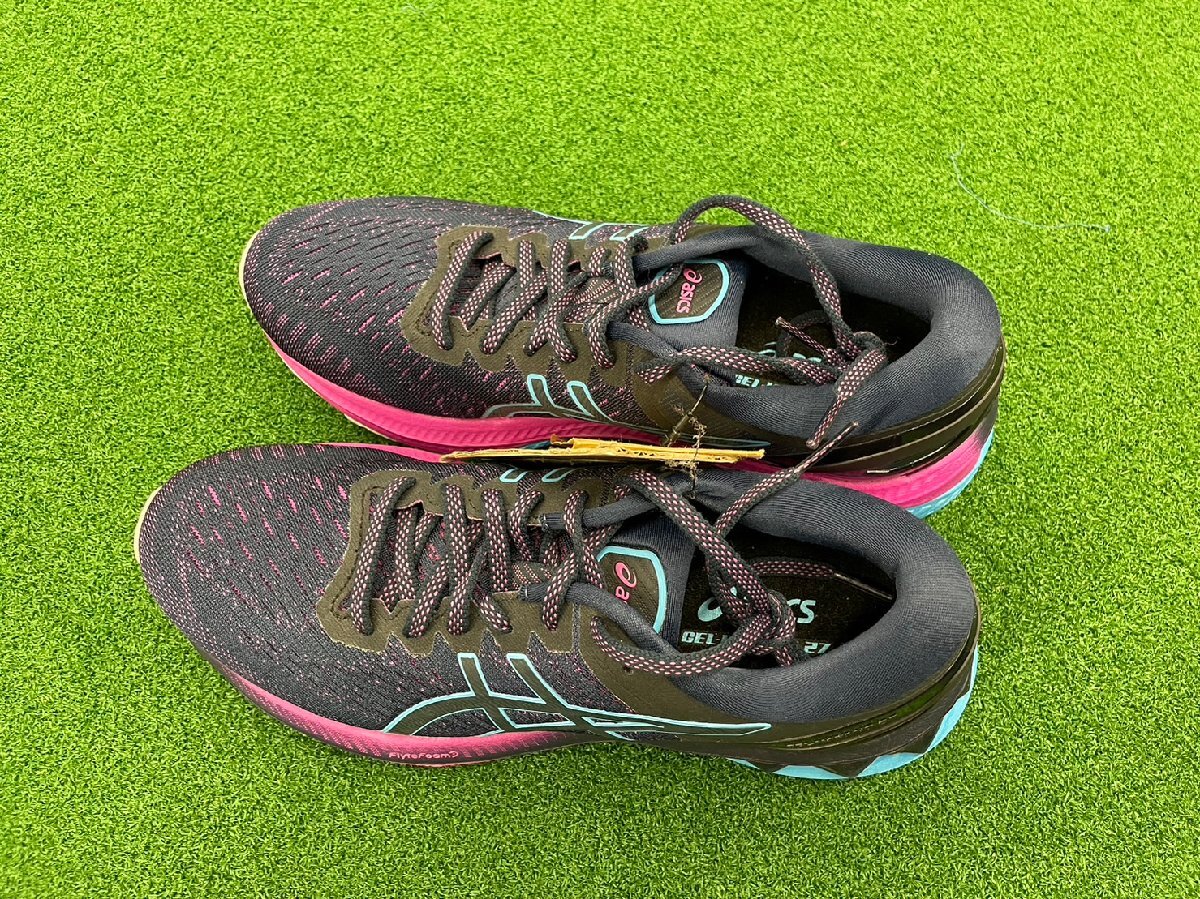 【未使用】アシックス GEL-KAYANO27 レディースランニングシューズ 品番:1012A649(401) 25.0cm拍卖