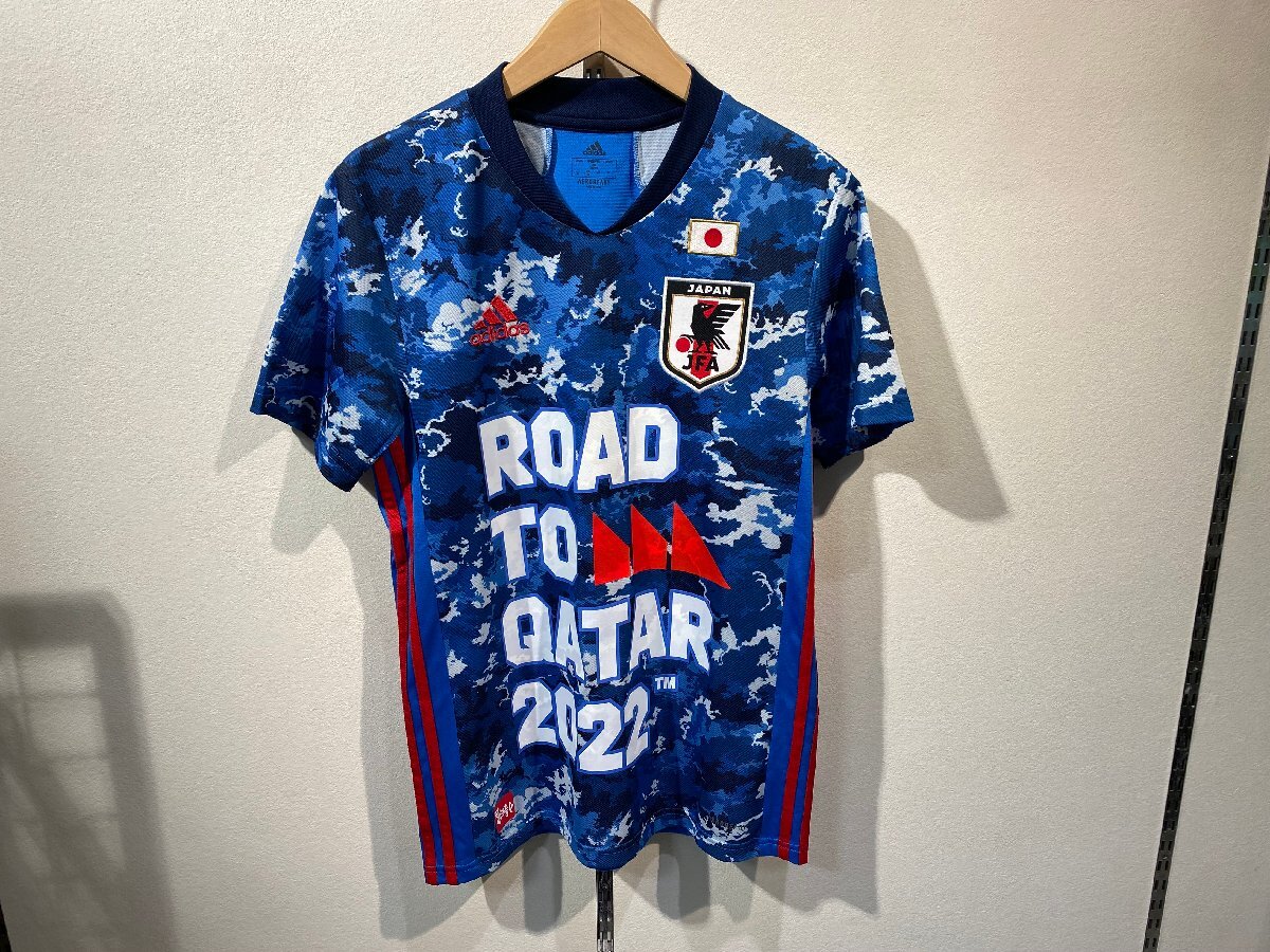 【未使用】adidas サッカー日本代表 突破記念ユニフォーム半袖 GB8047 MIU67 Sサイズ拍卖