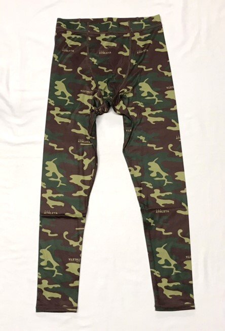 【送料無料/未使用】ATHLETA/アスレタ 別注 カモフラ インナー パンツ Mサイズ COM(カモフラ) (SP-117) アンダータイツ スパッツ サッカー拍卖