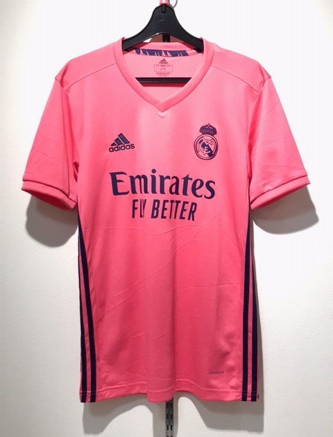 【未使用】adidas/アディダス レアルマドリード 20/21 半袖ユニフォーム (HAK95 GI6463) Lサイズ サッカーウェア拍卖