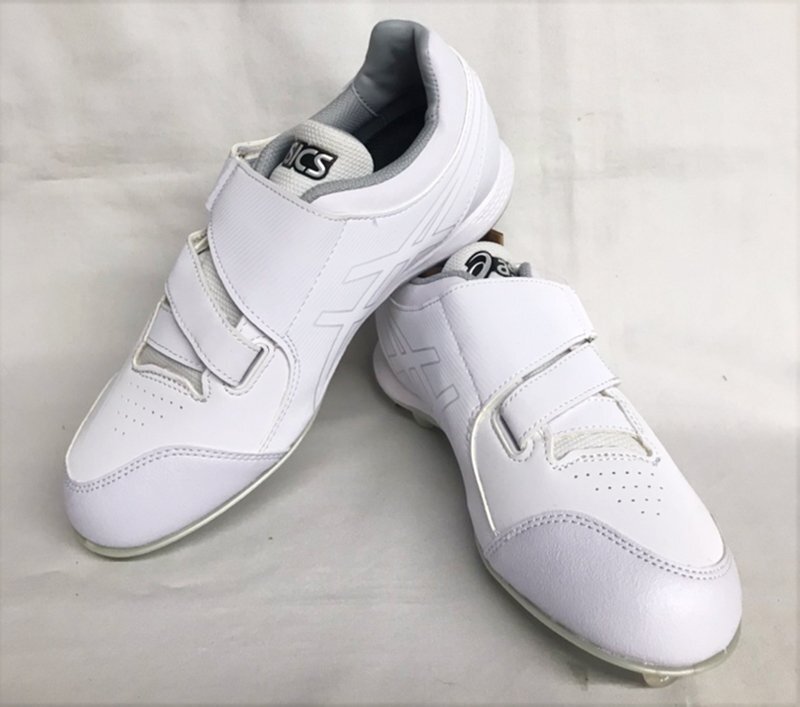 【未使用】アシックス NEOREVIVE MG ネオリバイブ (1123A036-110) 25.0cm 野球スパイクシューズ拍卖