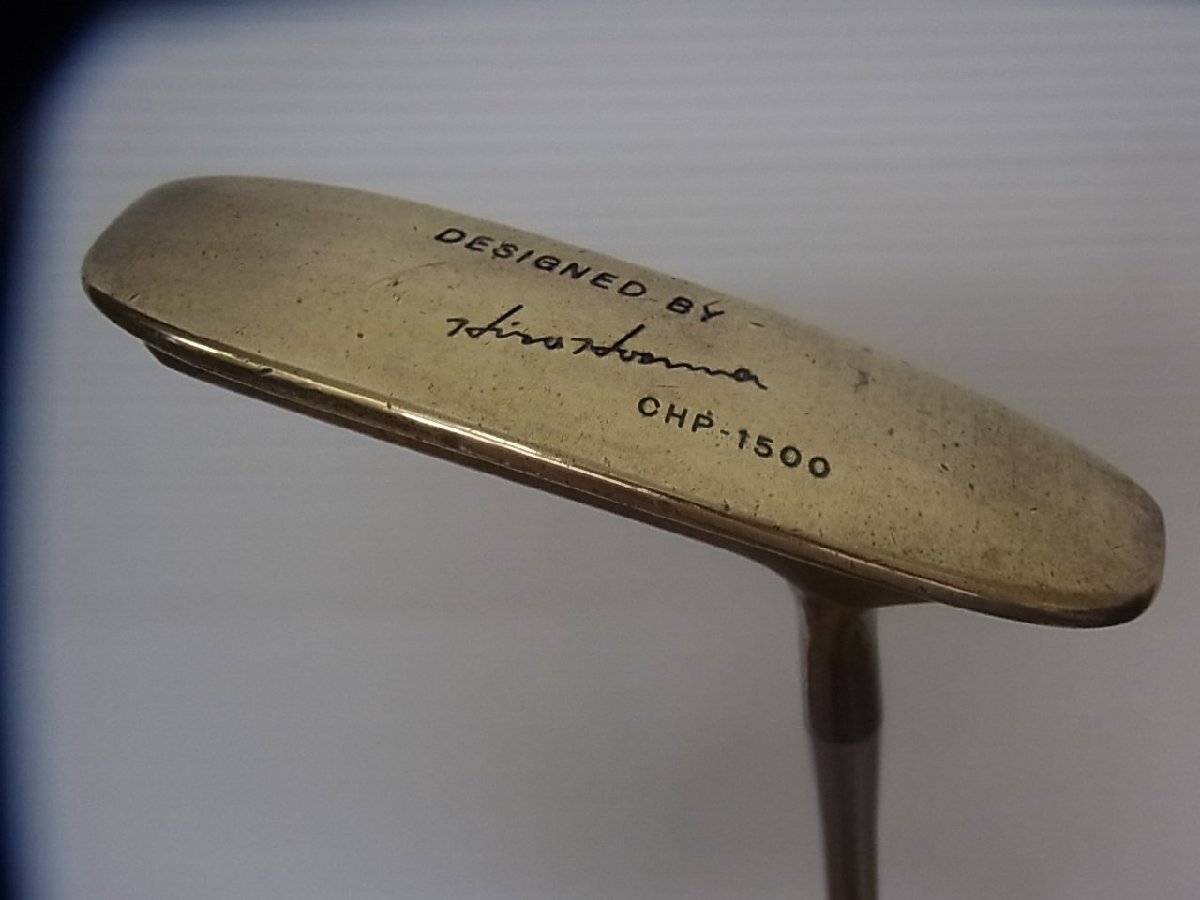 【美品】 ヒロホンマのキャッシュイン型パター Hiro Honma CHP-1500 34.5インチ ¥28,000拍卖