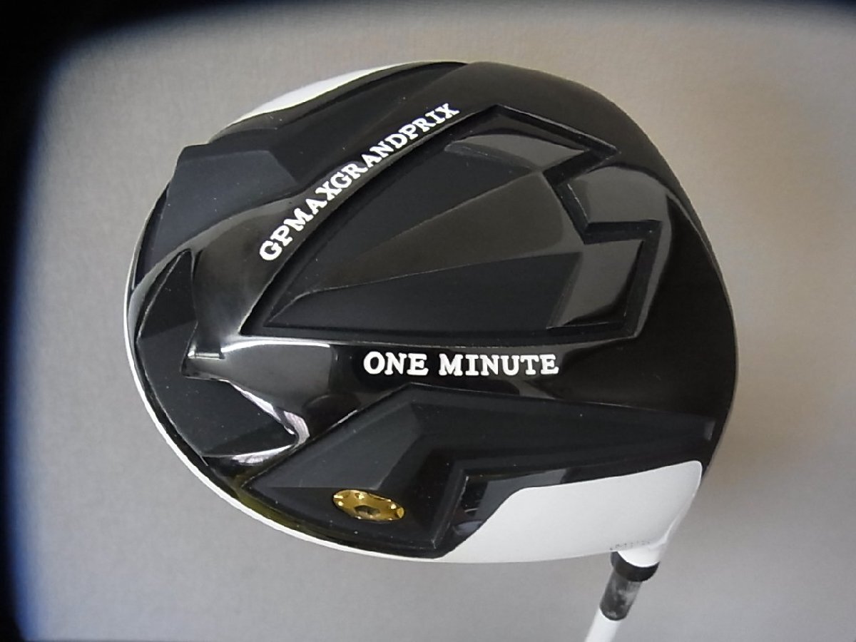 【未使用】 白いグランプリ ワンミニッツ GRANDPRIX GP MAX ONE MINUTE 1Wヘッド 10.5° ※特注品拍卖