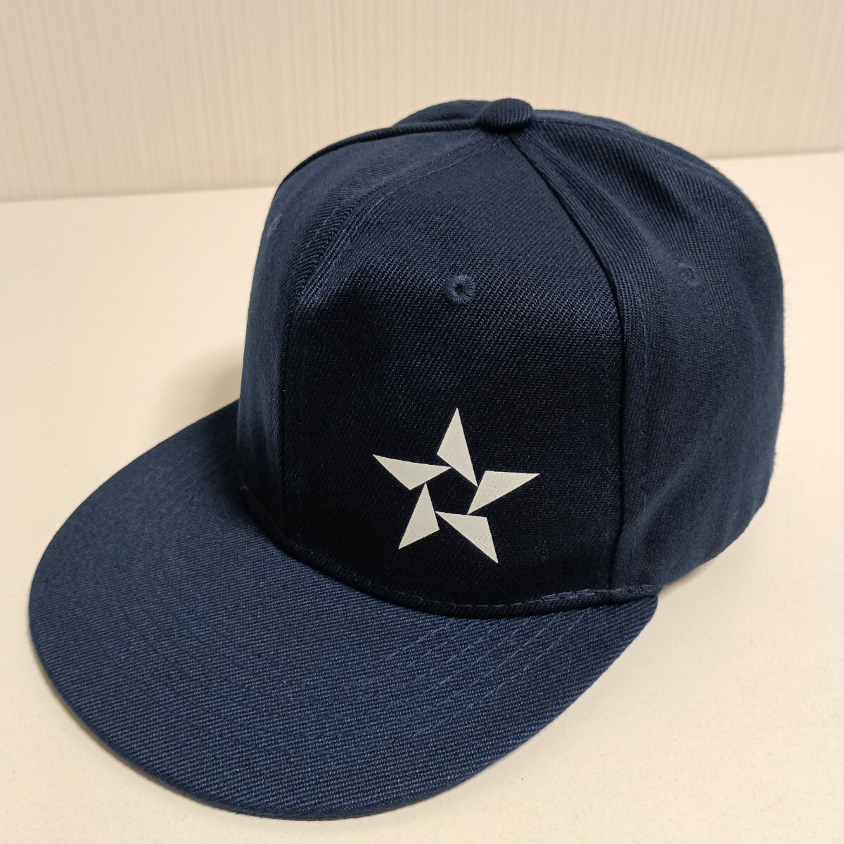 新品 ネイビー スター キャップ 野球帽 帽子 ユニセックス メンズ レディース アメカジ ストリート フラットキャップ拍卖