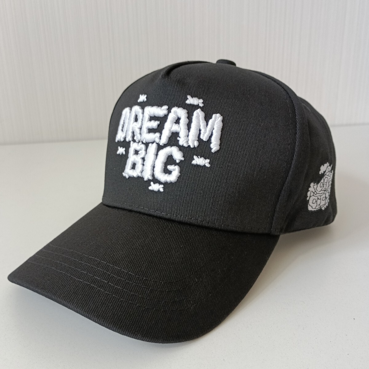 新品 DREAM BIG ロケット 刺繍 キャップ 野球帽 帽子 黒 ユニセックス メンズ レディース アメカジ ストリート拍卖
