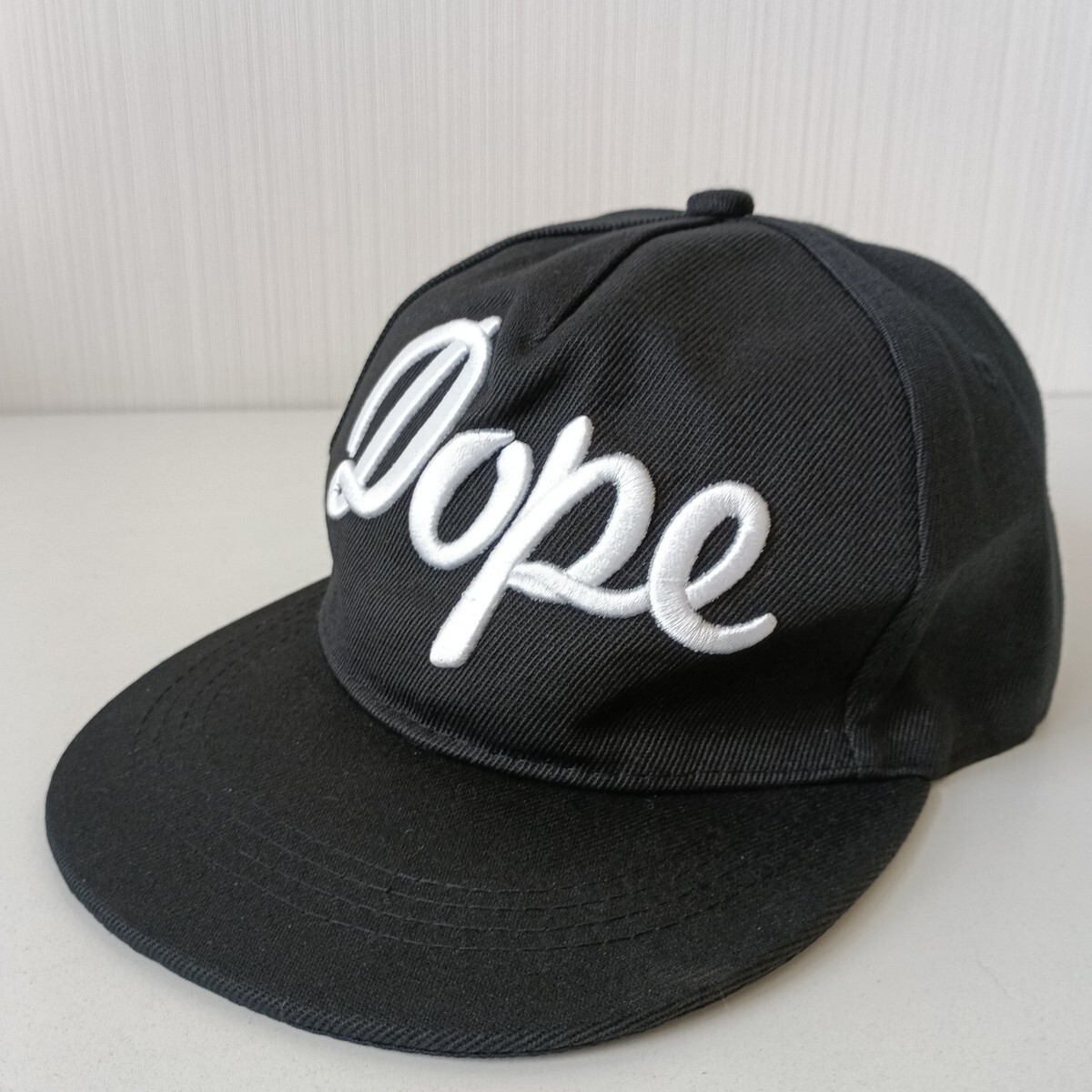 新品 DOPE LA キャップ 野球帽 帽子 黒 ユニセックス メンズ レディース アメカジ ストリート フラットキャップ拍卖