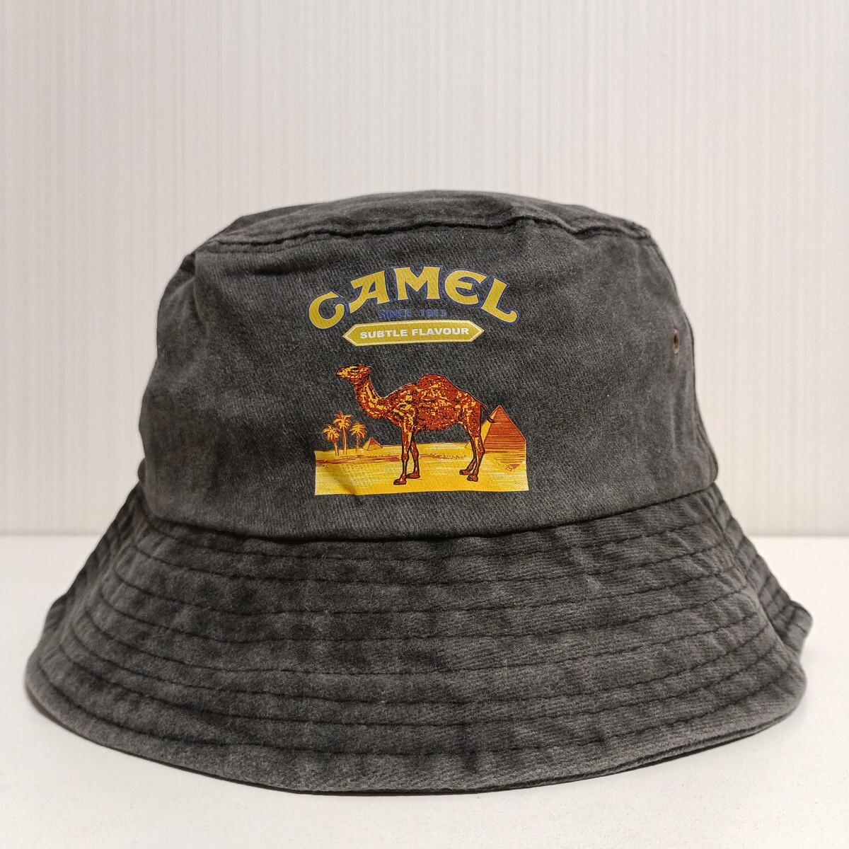 新品 キャメル camel ラクダ バケットハット バケハ コットンキャップ ユニセックス メンズ レディース アメカジ ストリート拍卖