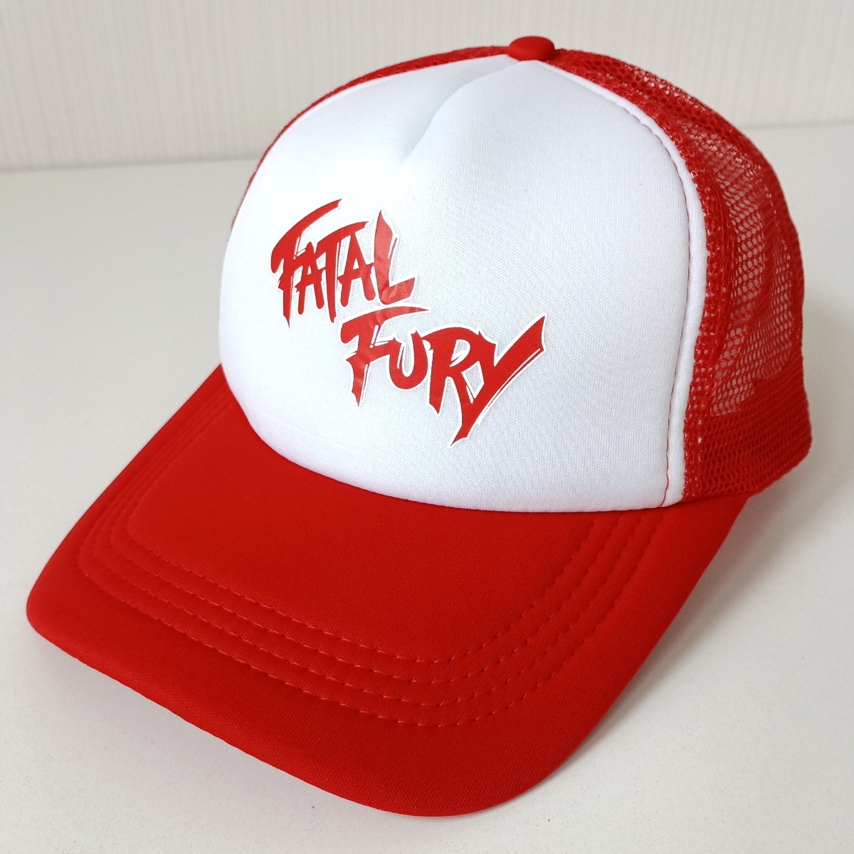 新品 ザ・キング・オブ・ファイターズ 餓狼伝説 テリー・ボガード 帽子 メッシュ キャップ 野球帽 コスプレ コスチューム ゲーム拍卖
