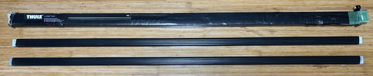 THULE システムキャリア バー 1台分セット 長さ 約 135cm Load bar 762 売り切り拍卖