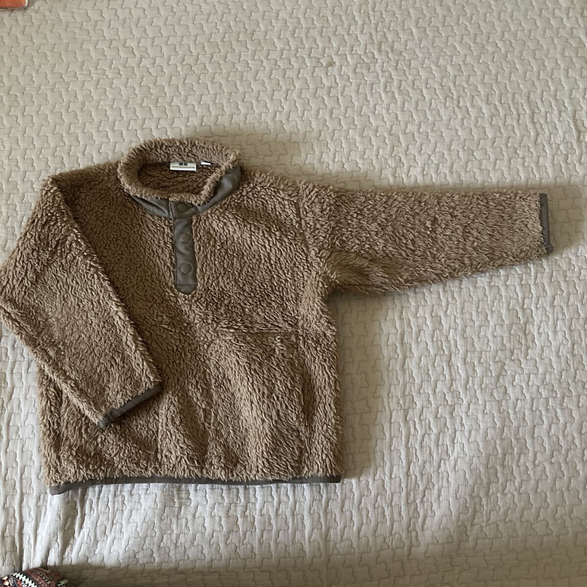 ユニクロ White Mountaineering トレーナー 110 ベージュ拍卖