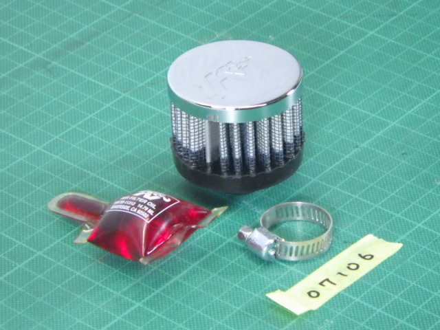 『K&N ブリーザーフィルター』ヤマハTW200用 ★長期保管未使用品★【07106】拍卖