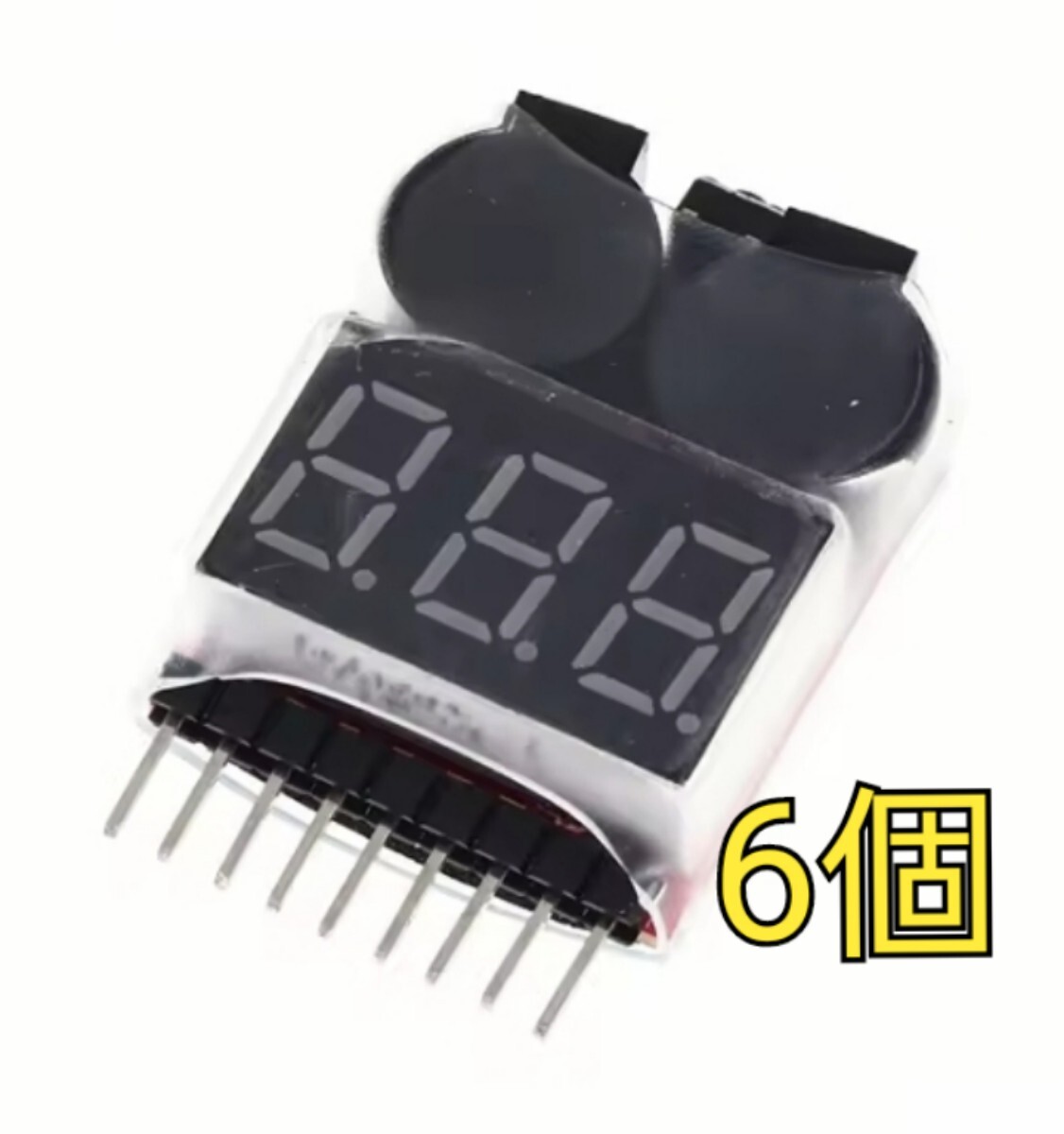 RC用リポバッテリー電圧テスター(Lipo/Li-ion/LiMn/Li-Fe) 6個拍卖