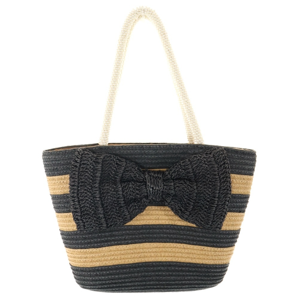 anatelier アナトリエ リボン トートバッグ ベージュ拍卖