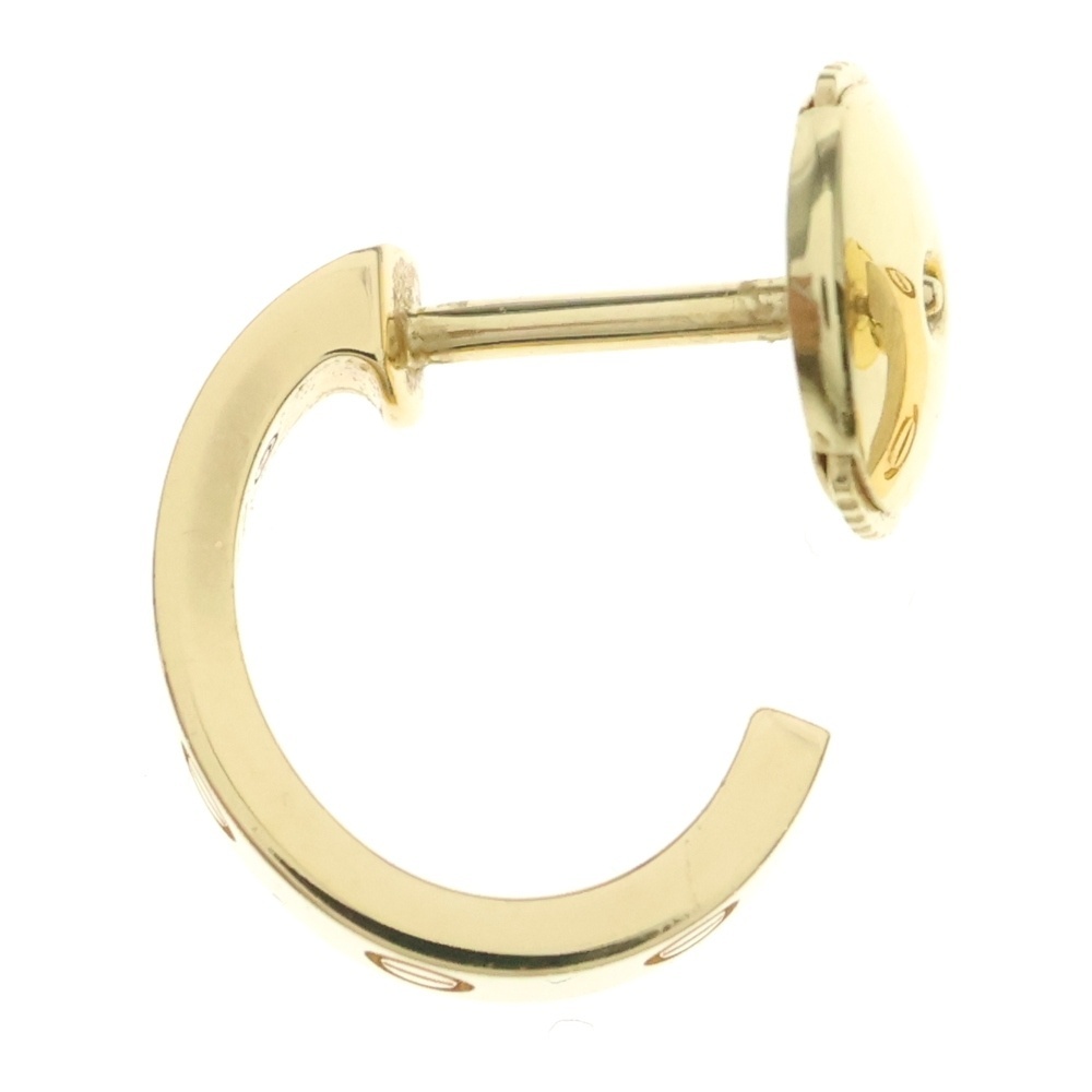 Cartier カルティエ ミニラブ ピアス ゴールド Au750 K18 ジュエリー拍卖