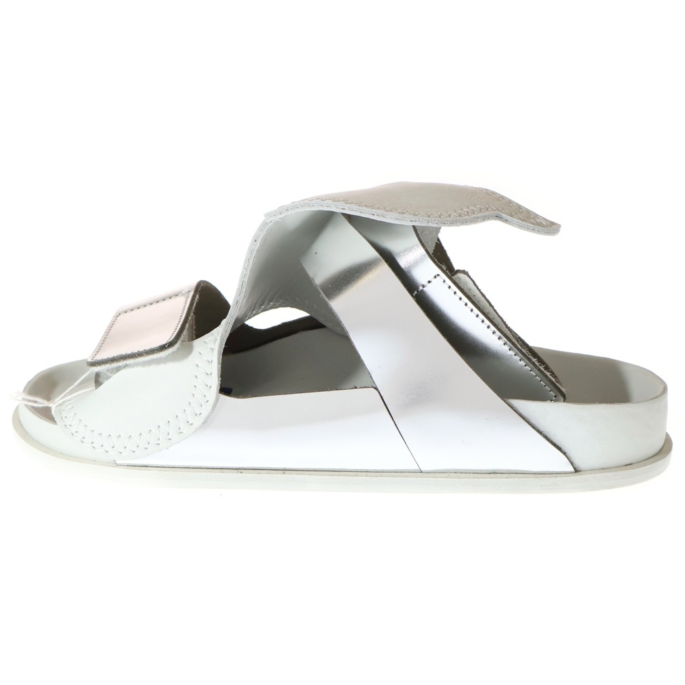 ビルケンシュトック BUKAREST BY ALECSANDER ROTHSCHILD ブカレスト バイ アレクサンダー ロスチャイルド サンダル シルバー 1020034拍卖