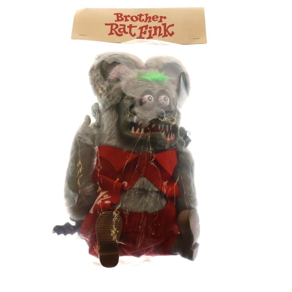 シークレットベース ×ラットフィンク ×シェルターバンク 世界50体限定 シリアル入り ブラザー ソフビ フィギュア拍卖