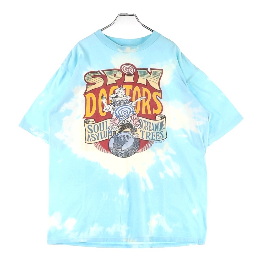 ヴィンテージ 90-00s SPIN DOCTORS SOUL ASYLUM SCREAMING TREES ALTERNATIVE NATION TOUR スピンドクターズ 半袖Tシャツ ブルー/ホワイト拍卖