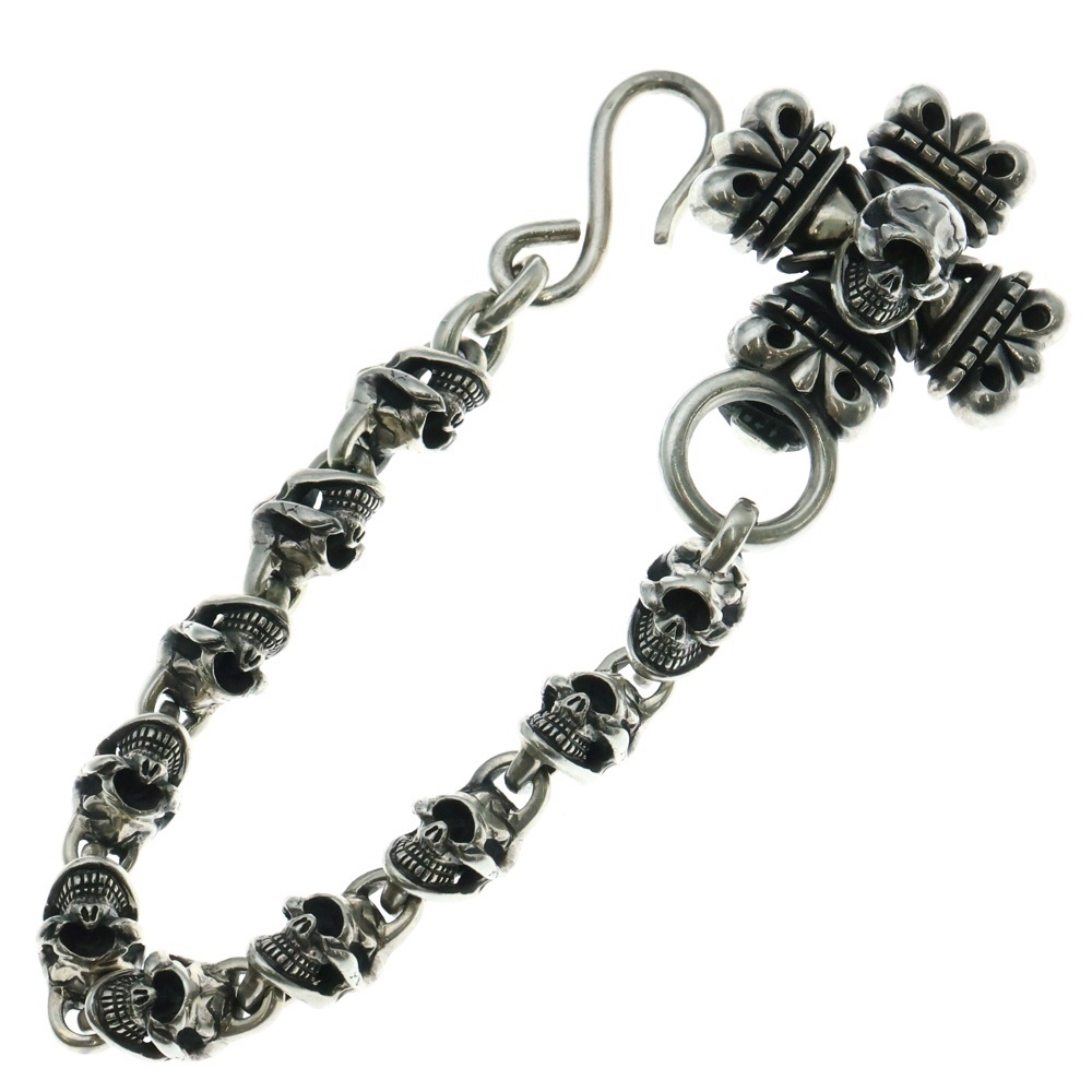 STOP LIGHT ストップライト 13スカル ゴシッククロスウォレットチェーン拍卖