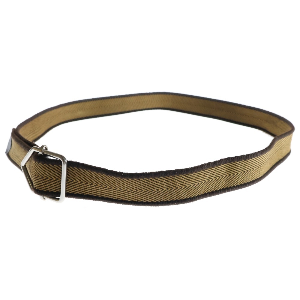 BOTTEGA VENETA ボッテガヴェネタ Stripes Decoration Other Belts ストライプデザイン ベルト ベージュ拍卖
