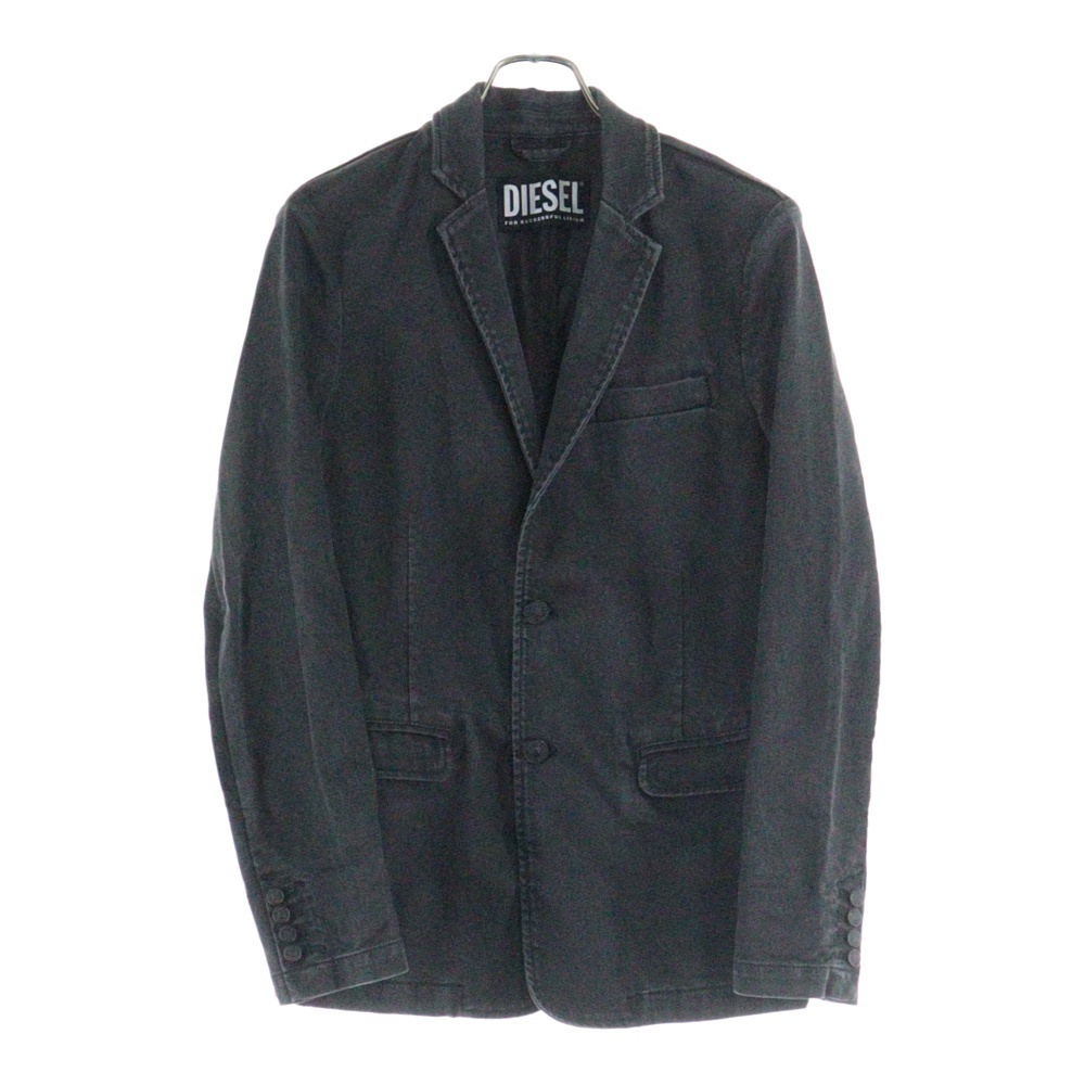DIESEL ディーゼル デニムテーラードジャケット ブラック E912H拍卖