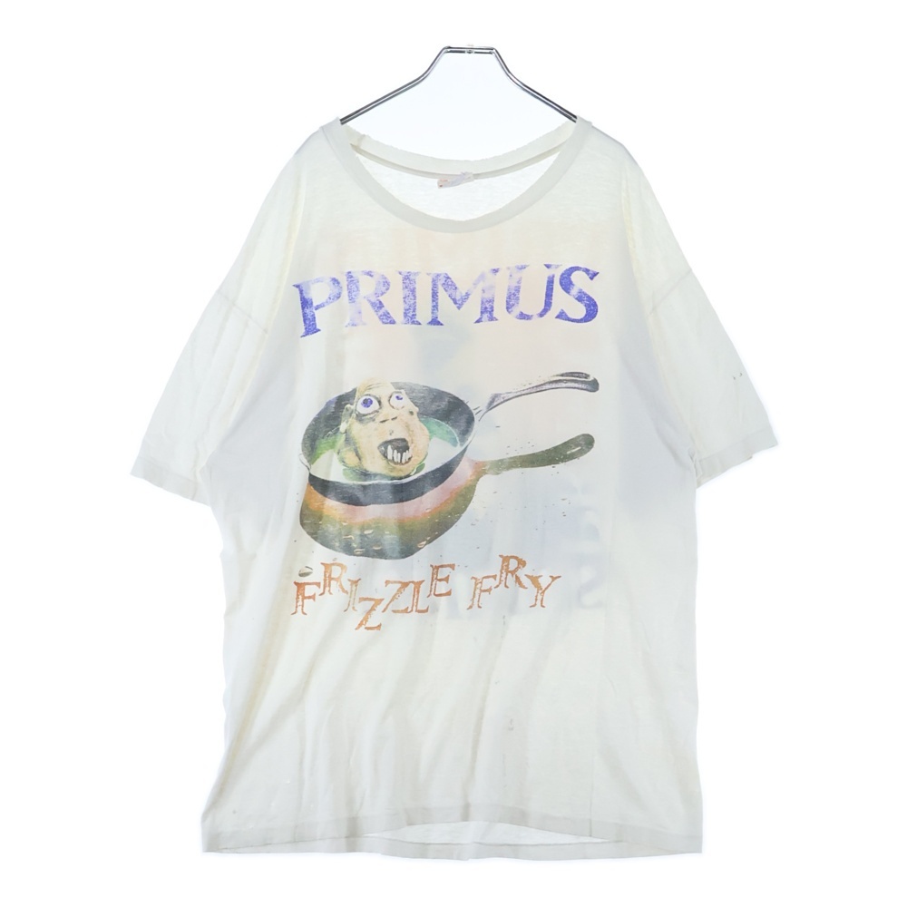 VINTAGE ヴィンテージ 90S VINTAGE PRIMUS FRIZZLE FRY プライマス 両面プリント ヴィンテージTシャツ 半袖カットソー ホワイト拍卖