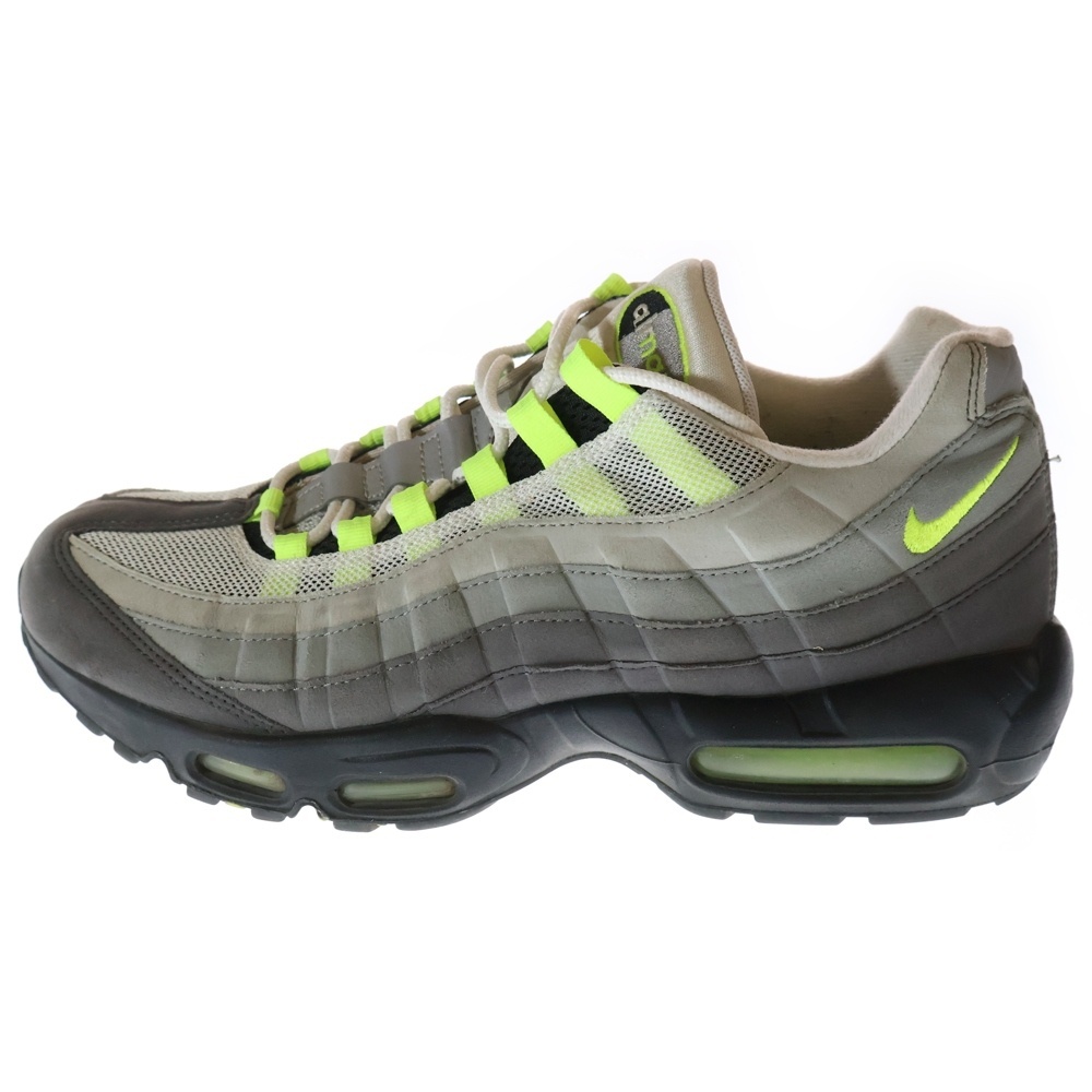 ナイキ AIR MAX 95 OG Yellow Gradation エアマックス95 イエローグラデーション 2015 グレー/ブラック/イエロー US12/30cm 554970-071拍卖