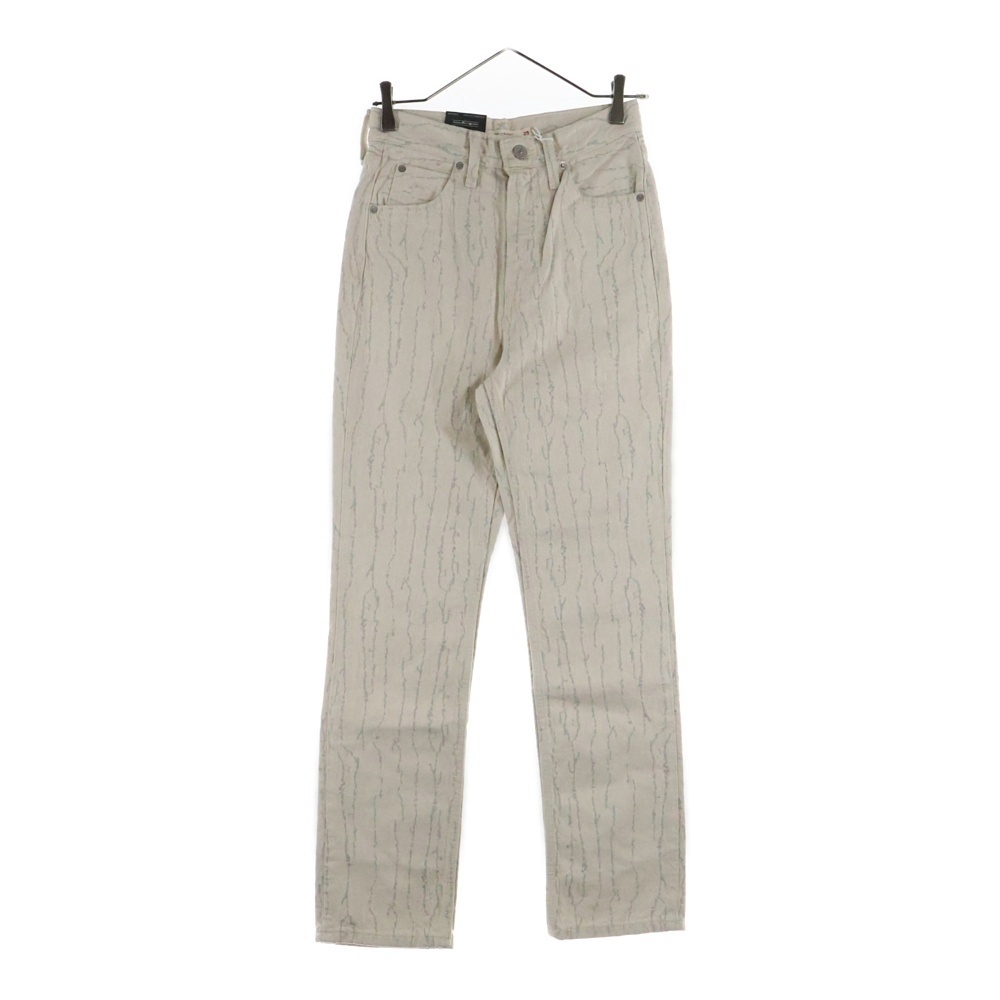 Levi's リーバイス 70s HIGH STRAIGHT デニムパンツ ストレートパンツ 総柄 アイボリー レディース PC9-A1124-0002拍卖