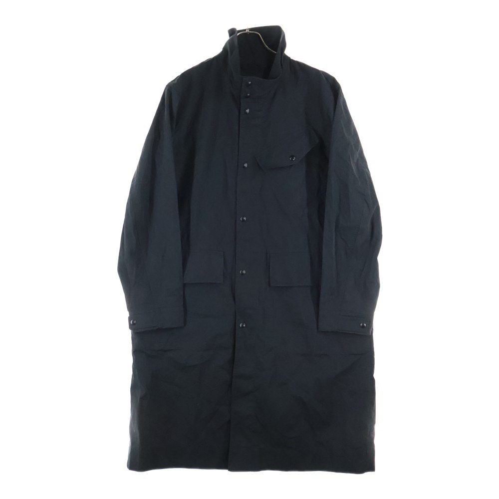 BANANA REPUBLIC バナナリパブリック ロングステンカラーコート ブラック拍卖